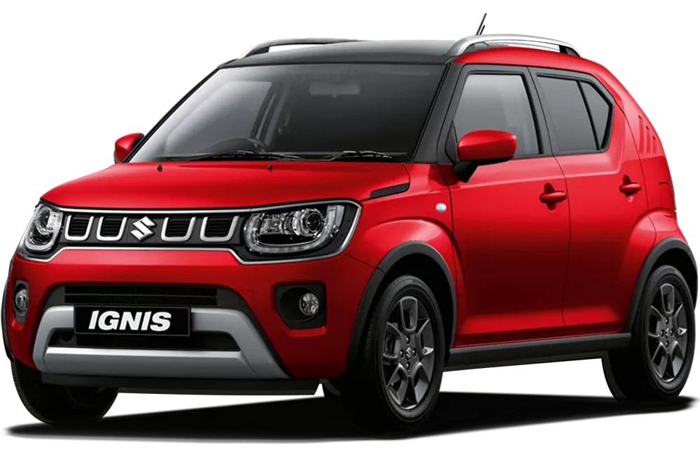 Suzuki Ignis - Burning Red Metallic/Super Black