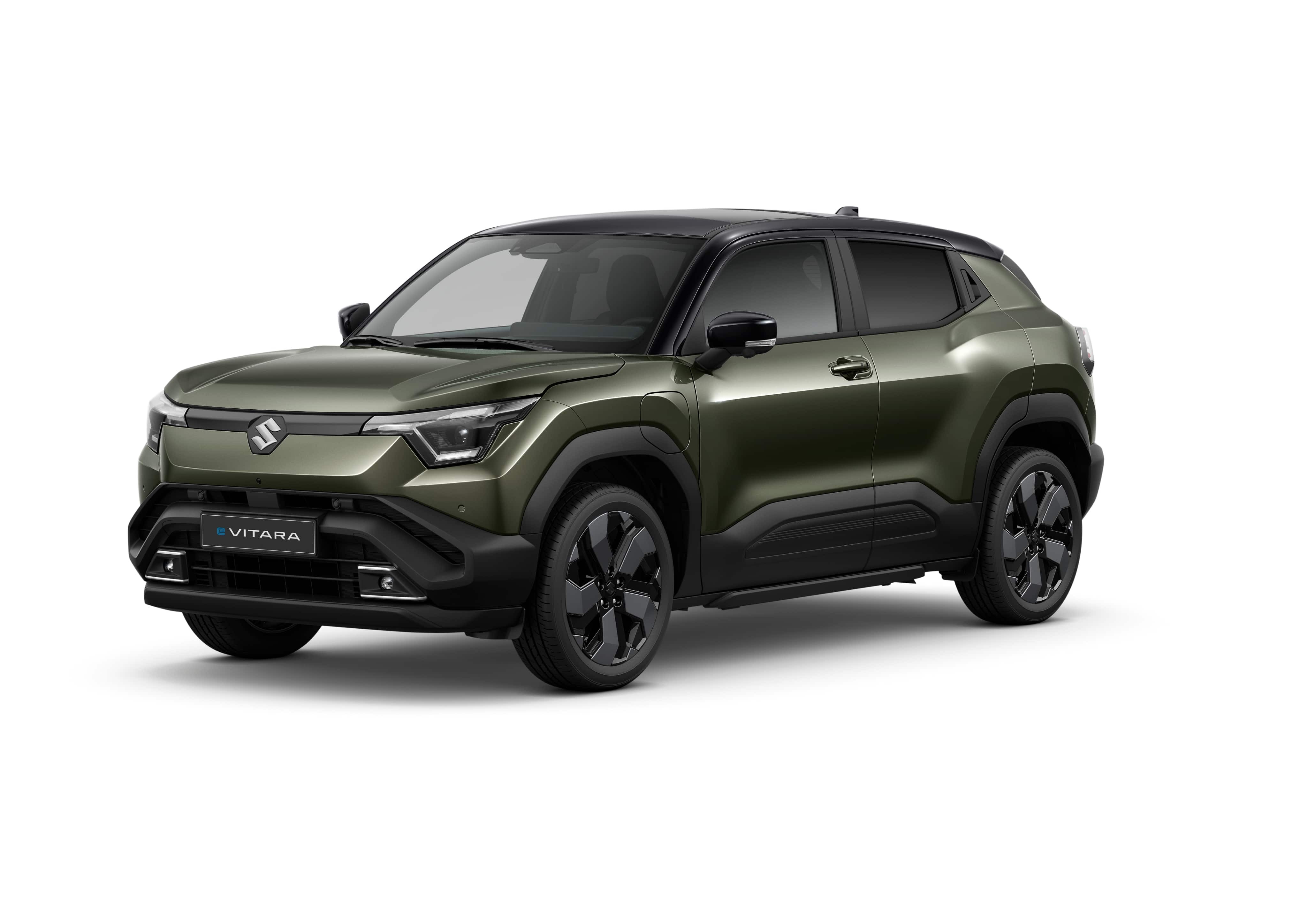 Suzuki e Vitara - Land Breeze Green Pearl Metallic/Bluish Black