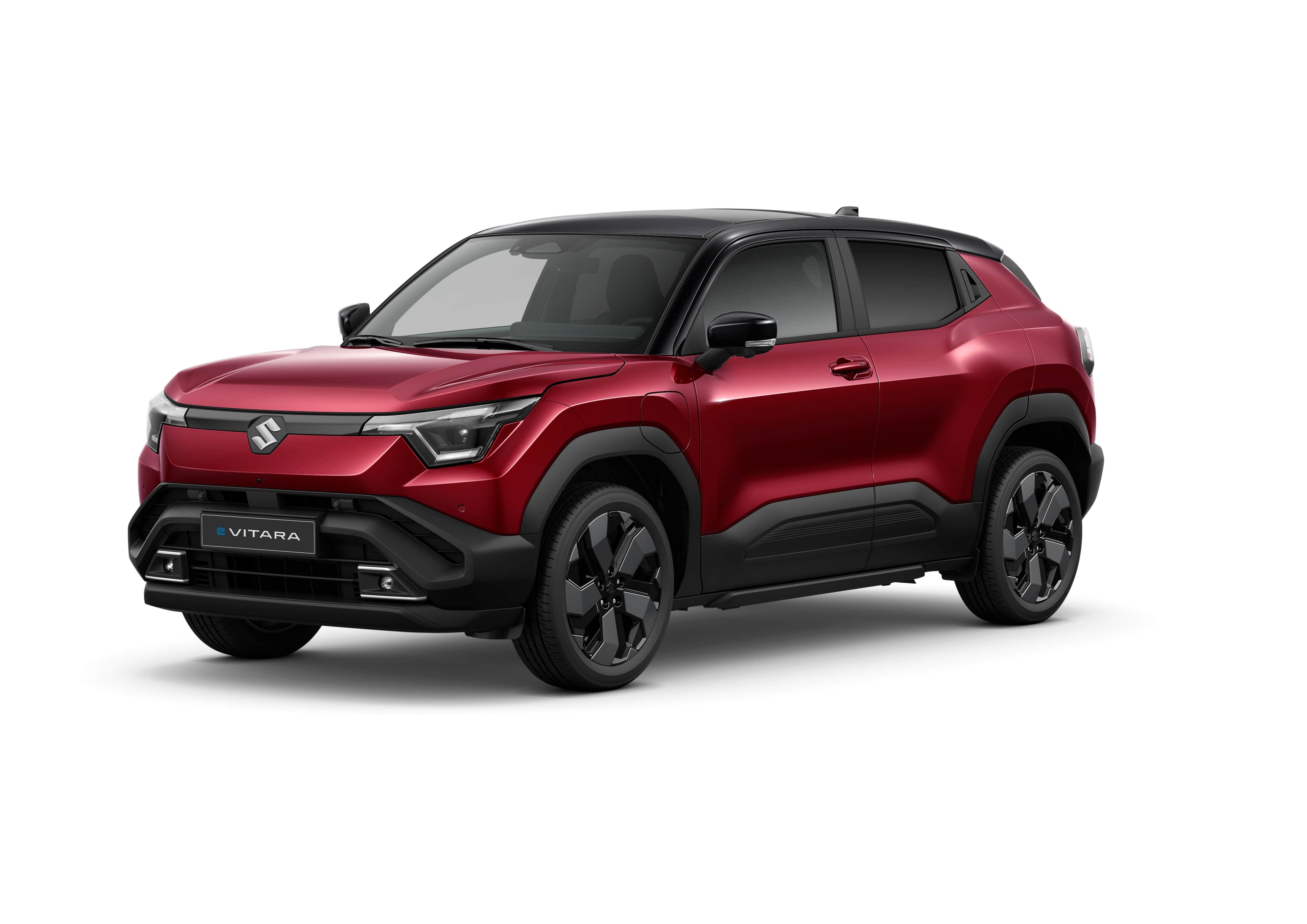 Suzuki e Vitara - Opulent Red Pearl Metallic/Bluish Black Pearl