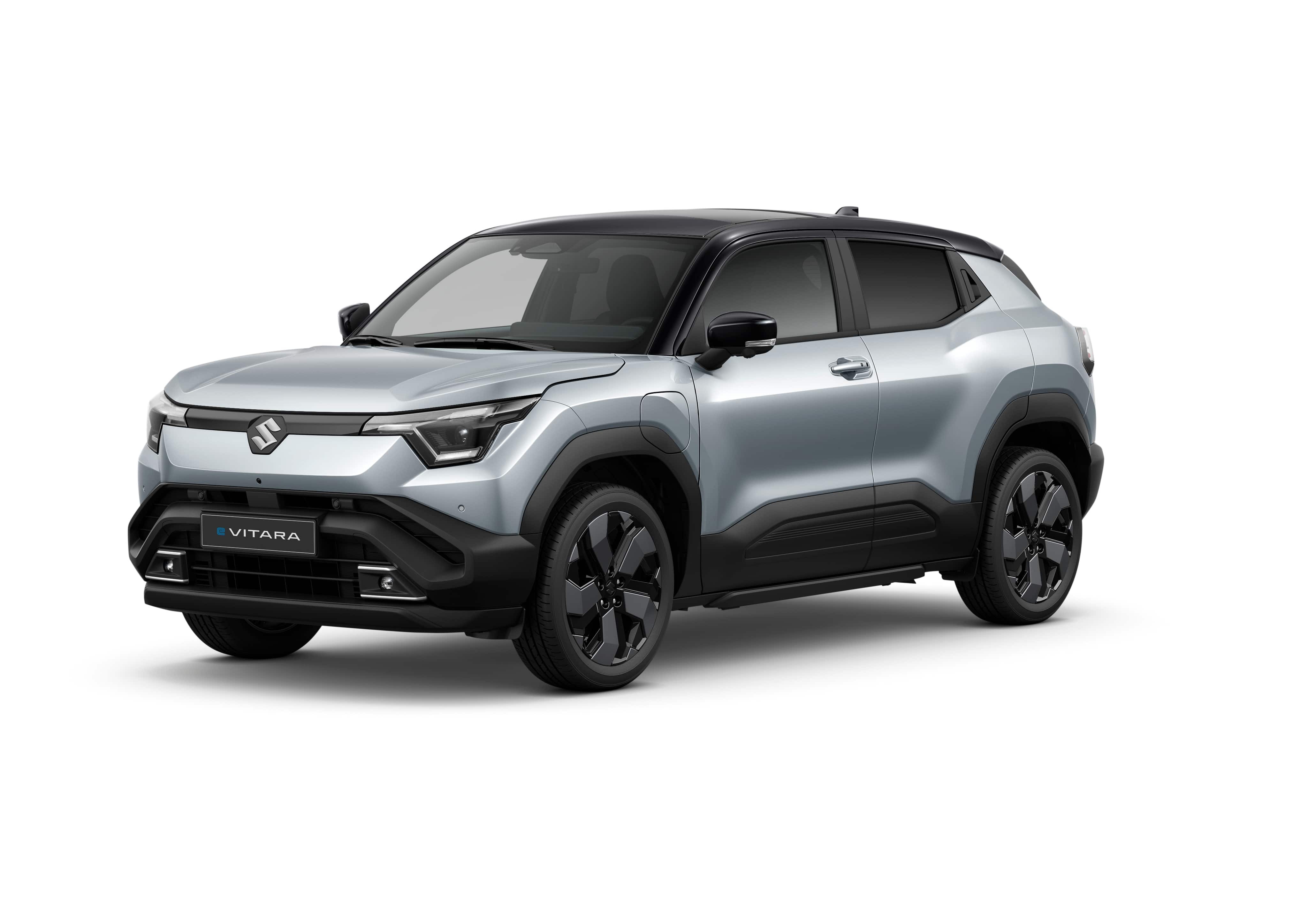 Suzuki e Vitara - Splendid Silver Pearl Metallic/Bluish Black